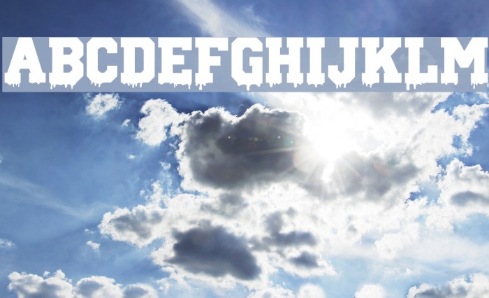 Gun School Font examples