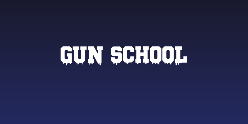 Gun School Social Header