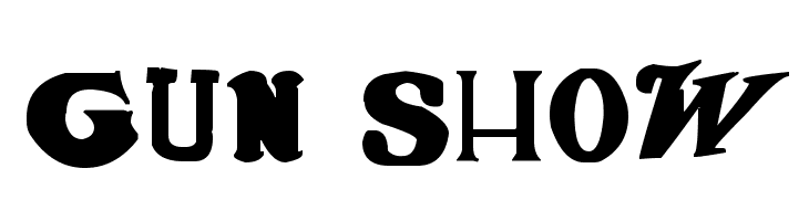 Gun Show  Frei Schriftart Herunterladen