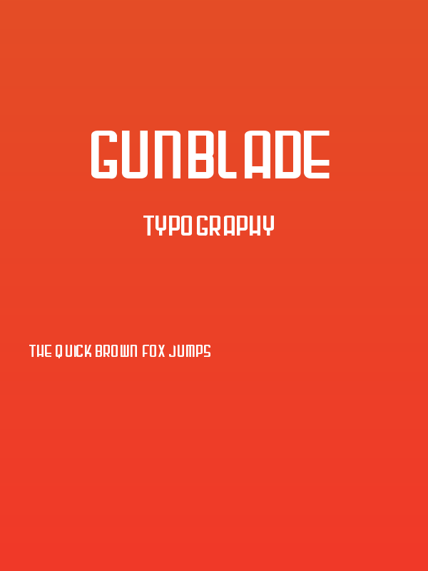 Gunblade Poster