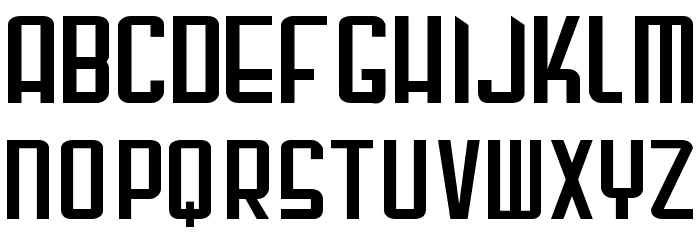 Gunblade Font LOWERCASE