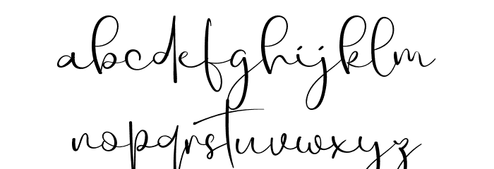 Gundala Font LOWERCASE