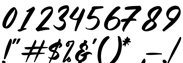 Gundaly Font OTHER CHARS