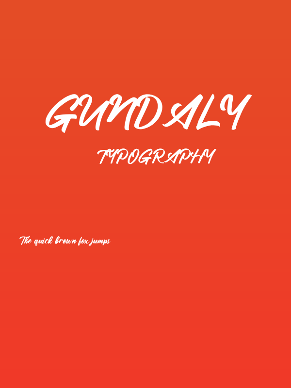 Gundaly Poster