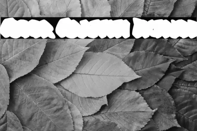 Guner Graffiti Extrude 字体 examples