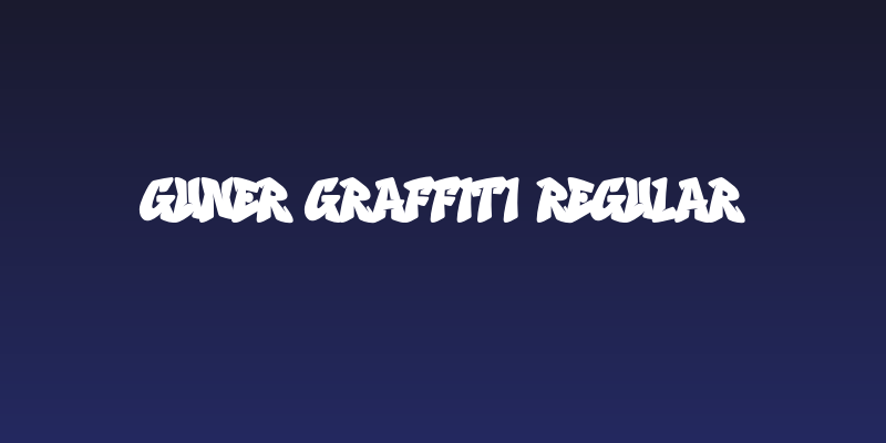 Guner Graffiti Regular Social Header