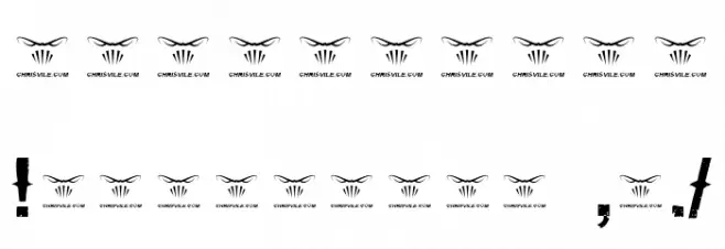 Gunfighter Academy Regular Font OTHER CHARS