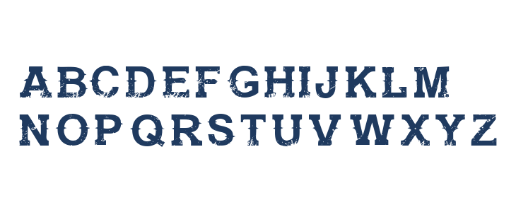 Gunfighter Academy Regular Lowercase
