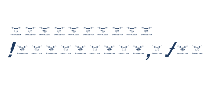 GunfighterAcademy-Italic Other Characters