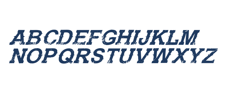 GunfighterAcademy-Italic Lowercase