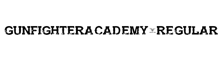 GunfighterAcademy-Regular  font caratteri gratis