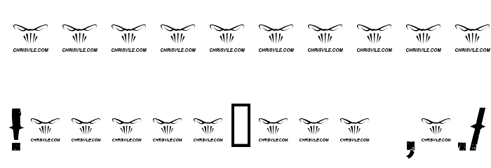 GunfighterAcademy-Regular Font OTHER CHARS