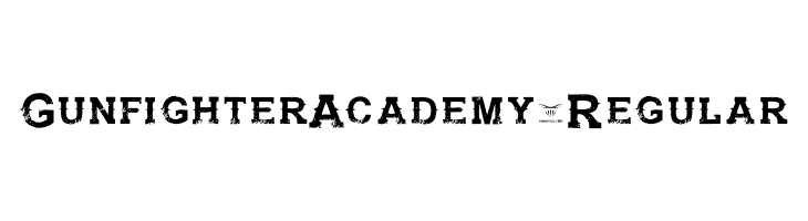 GunfighterAcademy-Regular  Descarca Fonturi Gratis