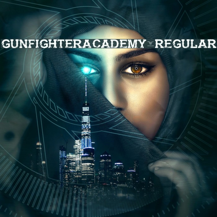 GunfighterAcademy-Regular Font examples