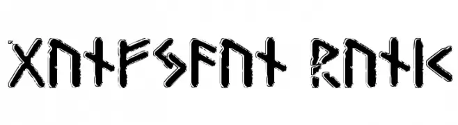 Gunfjaun Runic  Frei Schriftart Herunterladen