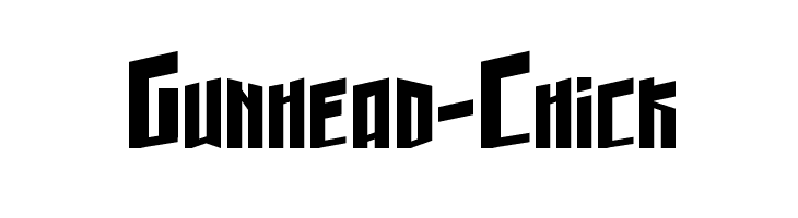 Gunhead-Chick  font caratteri gratis