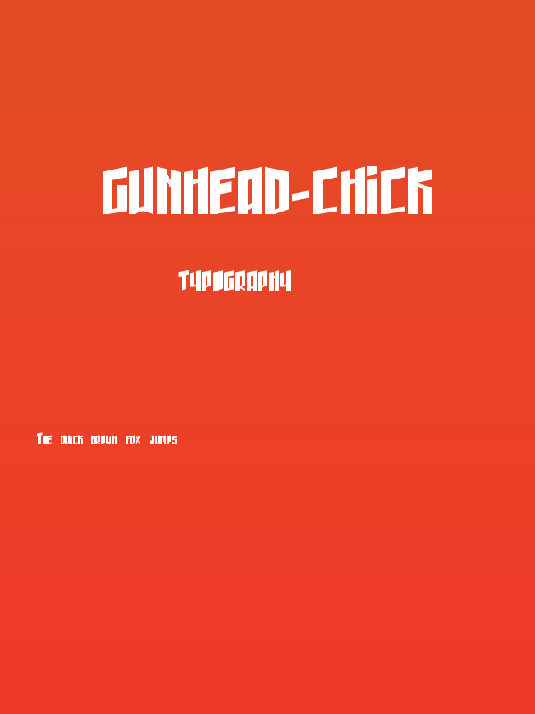 Gunhead-Chick Poster