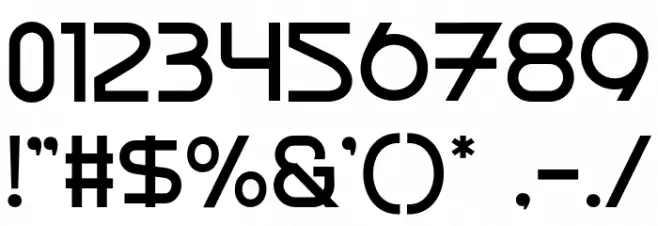 Gunken Schriftart Anderer Schreiben