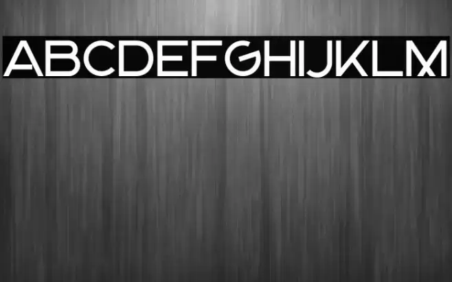 Gunken Schriftart examples