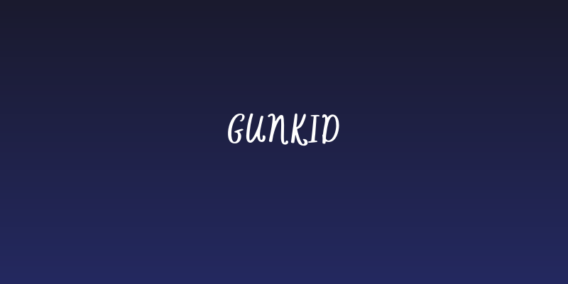 Gunkid Social Header