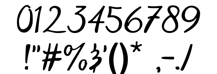 Gunman Font OTHER CHARS