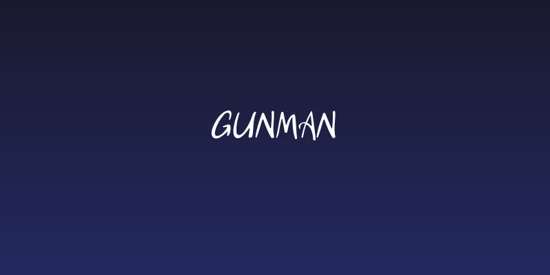 Gunman Social Header