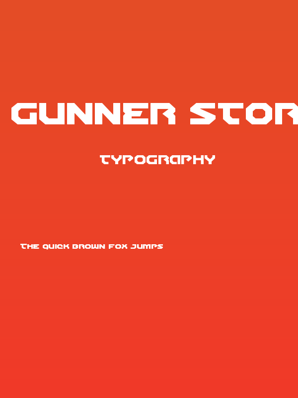 Gunner Storm Expanded Poster