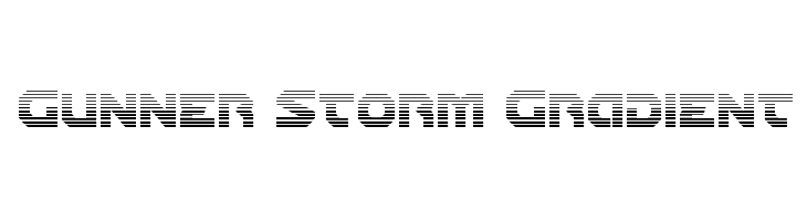 Gunner Storm Gradient  Скачать бесплатные шрифты
