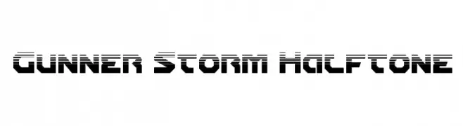 Gunner Storm Halftone 