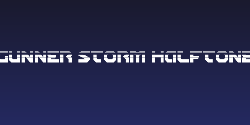 Gunner Storm Halftone Social Header