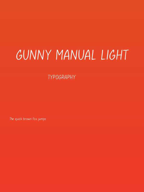 Gunny Manual Light Poster