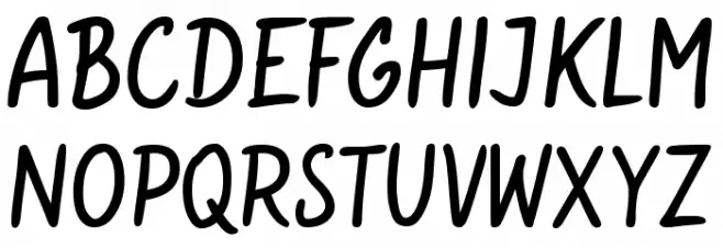 Gunny Manual Medium Schriftart Groß