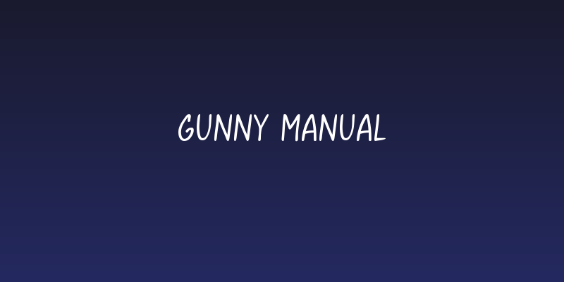 Gunny Manual Social Header