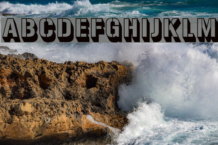 Gunplay 3D Font examples