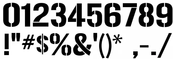 Gunplay-Regular Fonte OUTROS PERSONAGENS