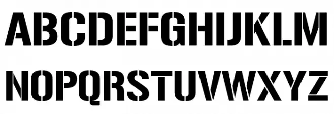 Gunplay-Regular Schriftart Groß