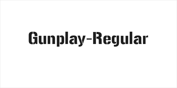 Gunplay-Regular Logo