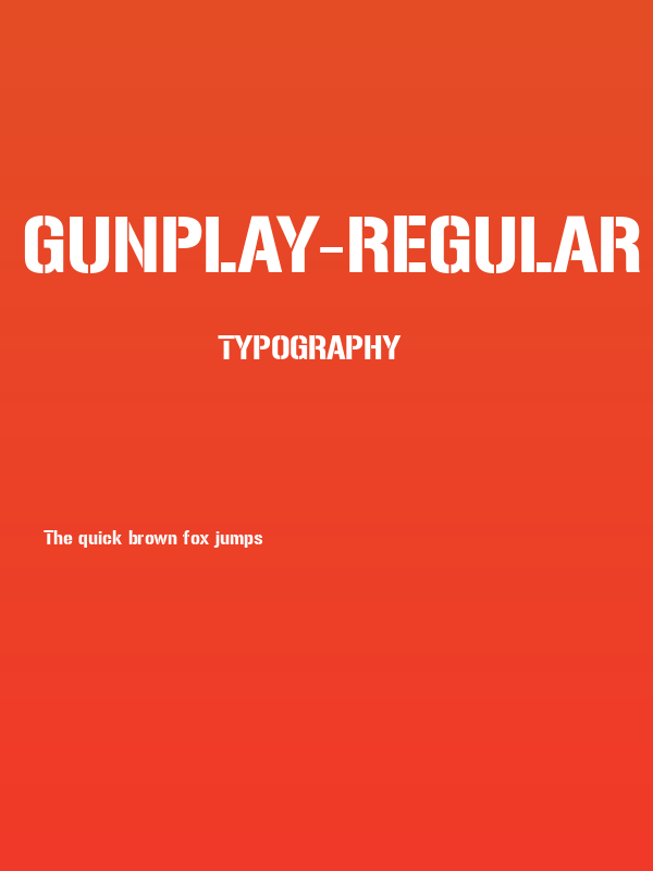 Gunplay-Regular Poster