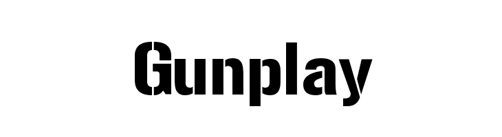 Gunplay Font