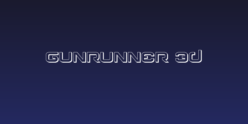 Gunrunner 3D Social Header