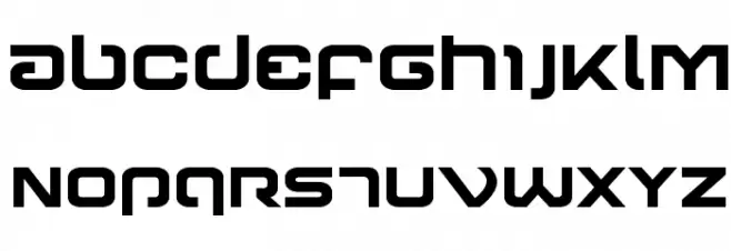 Gunrunner Bold Шрифта ВЕРХНИЙ