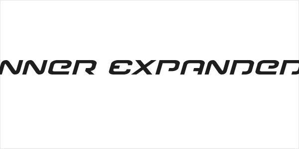 Gunrunner Expanded Italic Logo