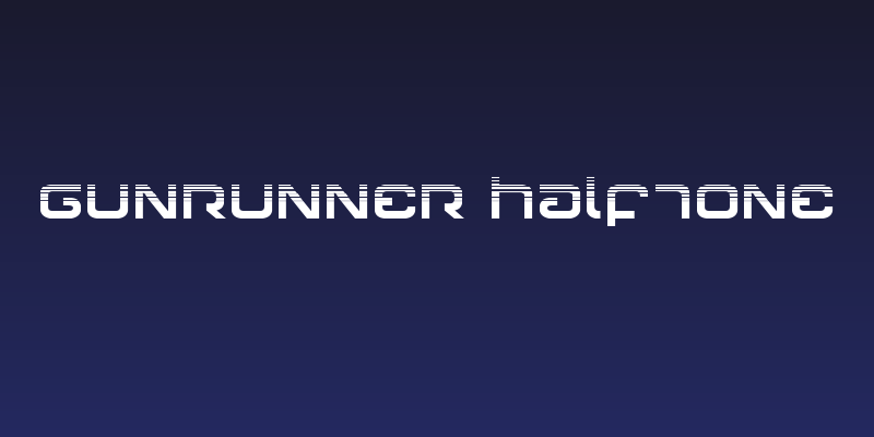 Gunrunner Halftone Social Header