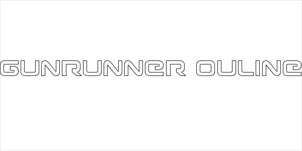 Gunrunner Ouline Logo