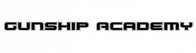 Gunship Academy  les polices de caractères gratuit tlcharger