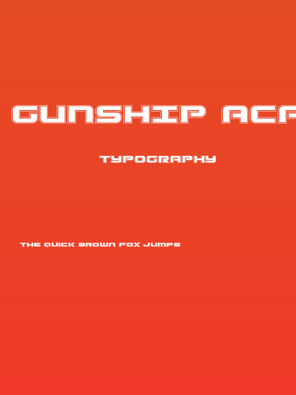 Gunship Academy Poster