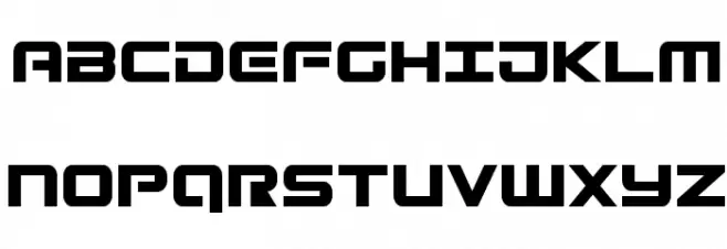 Gunship Condensed Fuentes MAYÚSCULAS