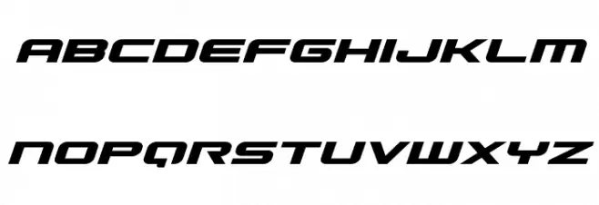 Gunship Expanded Italic