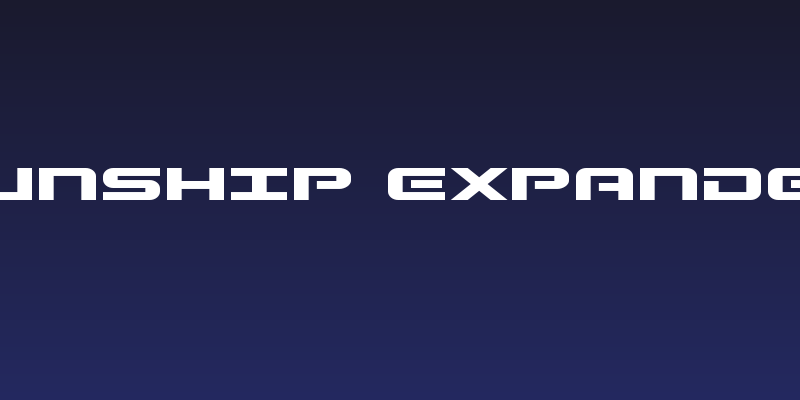 Gunship Expanded Social Header