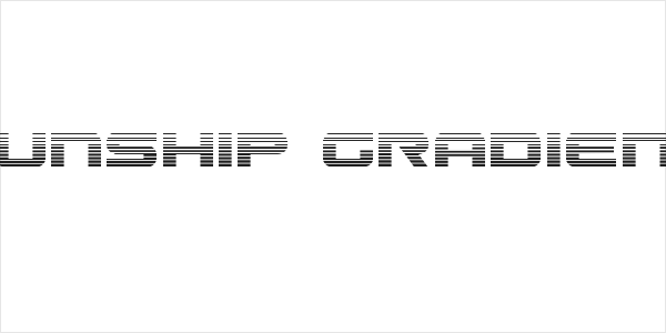 Gunship Gradient Logo